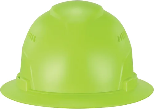 Vista 7 de Ergodyne Skullerz 8968 Sombrero duro de ala completa ligera con ventilación ajustable - Tipo 1, Clase C