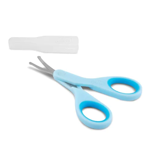 Vista 3 de Chicco – Esponja Tijeras de Seguridad Azul