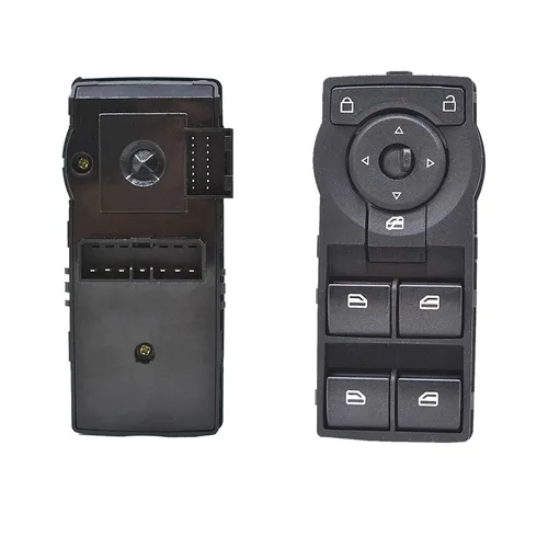 Vista 2 de Silscvtt Black Master - Interruptor de ventana eléctrica de repuesto para G8 GT GXP 4D Sedan 2008-2009 92247215 92225343