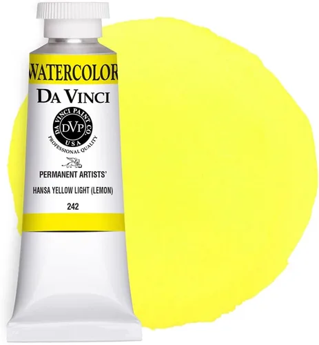 Vista 50 de DA VINCI PAINTS Pintura Acuarela Profesional para Artistas, Azul Cobalto, 15mL