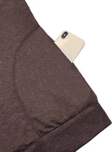 Vista 5 de VISLILY Blusa de manga corta con botones para mujer, talla grande, casual, con bolsillos