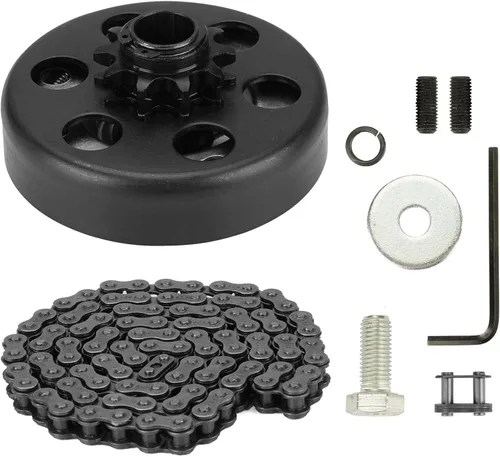 Vista 12 de Embrague Go Kart de 1 pulgada con 14 dientes con cadena #40/41/420 de 4