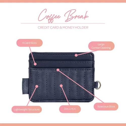 Vista 3 de JuJuBe - Cartera para café Deep Ocean Clásico