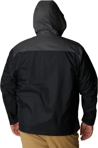 Vista 8 de Columbia Chaqueta impermeable para lluvia Glennaker Lake para hombre, compactable