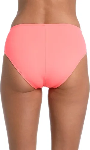 Vista 2 de Island Goddess Banded Mid Waist Pant Bikini Swimsuit Bottom