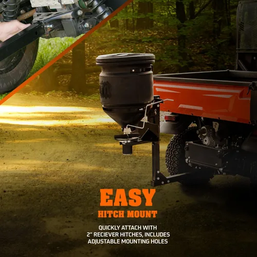 Vista 5 de Buyers Products UTVS16 esparcidor multipropósito con montaje, para UTV, Negro