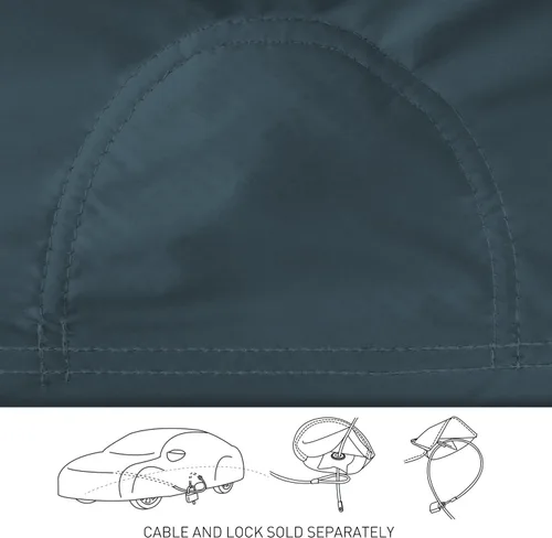Vista 5 de Coverking Custom Fit cubierta coche para determinados modelos de Chevrolet Equinox – Stormproof, Azul
