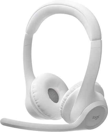 Vista 12 de Logitech Zone 301 - Auriculares inalámbricos Bluetooth con micrófono de cancelación de ruido, compatibles con Windows, Mac, Chrome, Linux, iOS