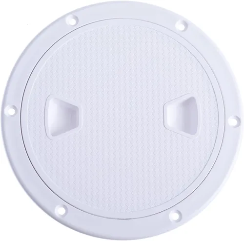 Vista 2 de 2 Pack of 4/6/7 inch Boat Hatch White Round Non Slip Inspection Hatch Marine Boat Deck Access Hatch