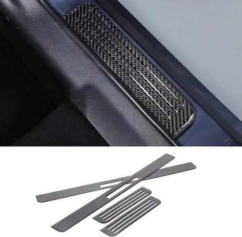 Vista 18 de Cubierta interior completa del vehículo compatible con Infiniti G Series G25 G35 G36 G37 Sedan 2007-2013 (altavoz de pilar A)
