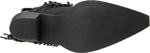Vista 4 de Roper Botas occidentales con flecos y tachuelas para mujer, Marrón