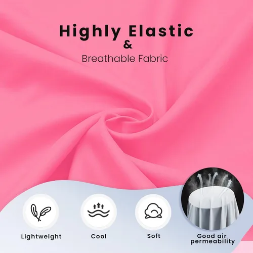 Vista 3 de Paquete de 3 pantalones cortos fluidos para niñas con bolsillos, 2 en 1, faldas de mariposa fluidas para jóvenes, pantalones cortos para correr