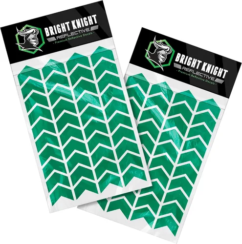 Vista 8 de Bright Knight Decals Calcomanías reflectantes para casco de bicicleta, cinta adhesiva acíclica negra de 1 pulgada fabricada con cinta reflectante