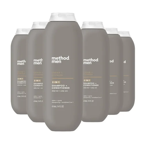 Vista 13 de Method Champú 2 en 1 para hombre + acondicionador, cedro + ciprés, 14 onzas.