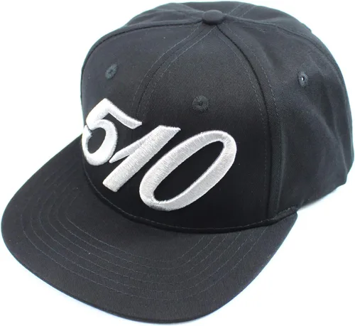 Vista 7 de Datsun 510 - Gorra de béisbol con cierre a presión, ala plana, color negro, Negro