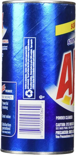 Vista 6 de Limpiador en polvo Ajax con blanqueador, 14 onzas (396 g)