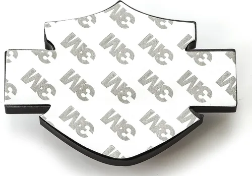 Vista 4 de Calcomanía con logotipo «Bar & Shield» cromado de Harley-Davidson, talla única , Plateado