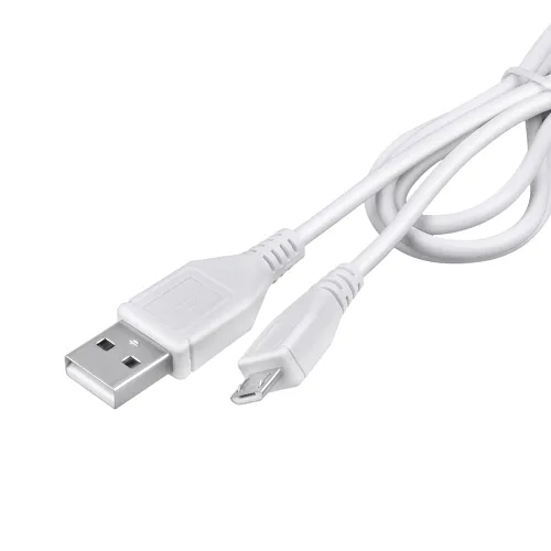 Vista 4 de 3.3ft White Micro USB Adapter Charger Cord Cable Compatible with Edifier MB200 Portable Speaker Power PSU