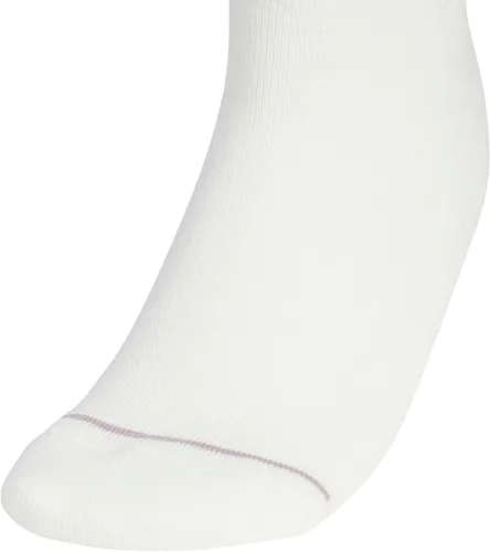 Vista 4 de adidas Calcetines altos de 3 rayas para mujer (3 pares) con compresión de arco para un ajuste seguro