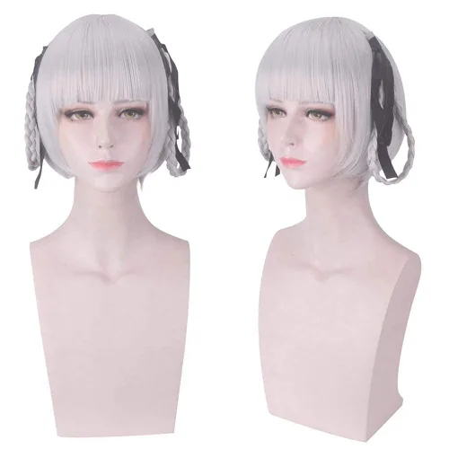 Vista 2 de LCNING anime cosplay wigs Kakegurui Momobami Kirari cosplay party wigsWig Cap
