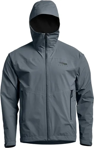 Vista 7 de SITKA Gear Dew Point - Chaqueta de caza impermeable y ligera para hombre Negro