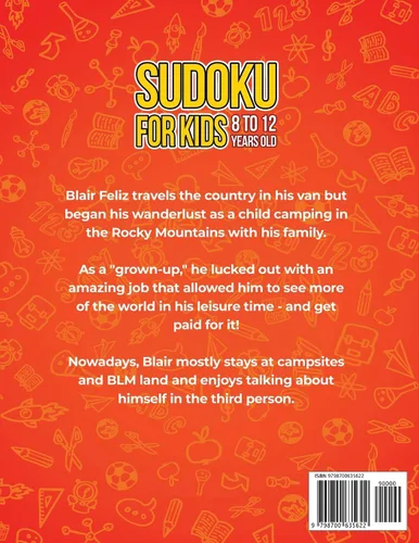 Vista 2 de Sudoku for Kids 8-12 Years Old 320 Easy 9x9 Logic Puzzles for Children Ages 8 to 12