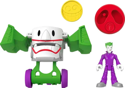 Vista 8 de DC Super Friends Fisher-Price Imaginext Batman - Juego de cambiadores de cabeza y figuras para preescolar, juego de simulación para niños a partir