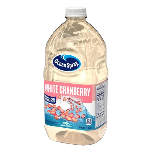 Vista 5 de Ocean Spray® Bebida de jugo de arándano blanco, botella de 64 onzas líquidas (paquete de 1)