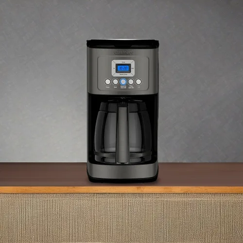 Vista 6 de Cuisinart Cafetera de 14 Tazas, Máquina de Café Programable PerfecTemp con Jarra de Vidrio, Configuración de 1-4 Tazas, Control de Fuerza de Acero