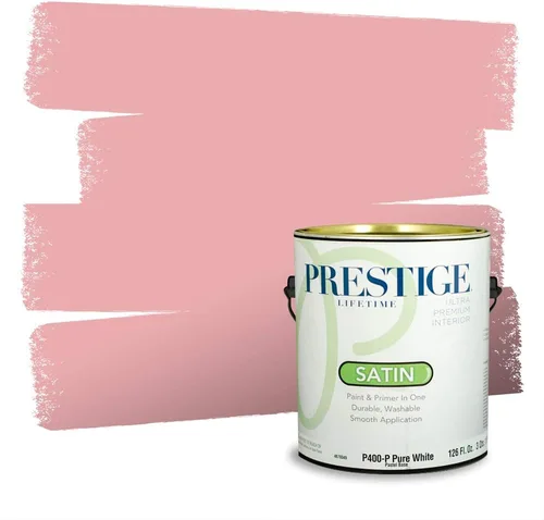 Vista 270 de Prestige Paints Pintura exterior e imprimación en uno, 1 galón, plano, coincidencia comparable de Valspar* Amber Rose*