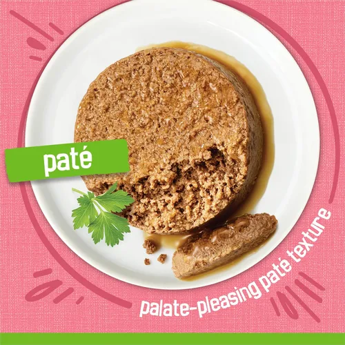 Vista 3 de Purina Friskies - Paté de comida húmeda para gatos, cena de salmón en paté (paquete de 24) latas de 5.5 onzas