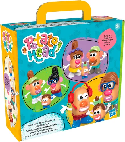 Vista 2 de Juego de cabeza de papa para crear tu familia con 44 piezas y piezas, juguetes creativos para niños y preescolares para niñas y niños de 2 años