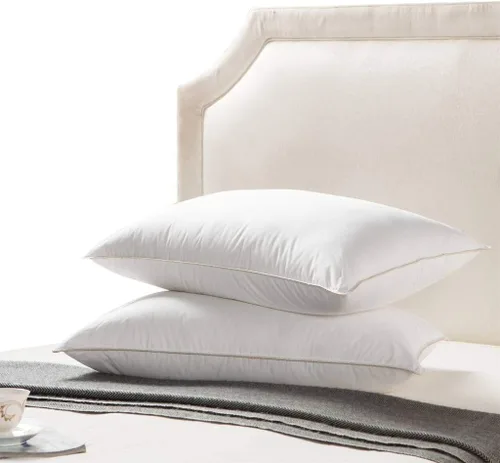 Vista 4 de Almohada Egyptian Bedding Goose Down - Algodón egipcio de 1200 hilos, set de 2