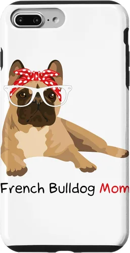 Vista 12 de French Bulldog Mom Bandana Womens Frenchie Case for iPhone 17