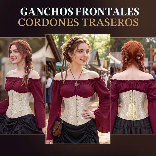 Vista 2 de Disfraz de astronauta para adulto, para mujer, traje completo de Zhitunemi Beige