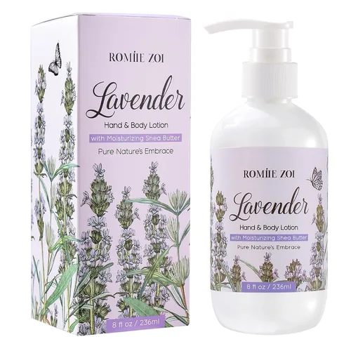 Vista 15 de ROMIIE ZOI Loción diaria para manos y cuerpo con manteca de karité hidratante - Jardín de primavera con aroma a felicidad botánica - 236 ML / 8 FL OZ