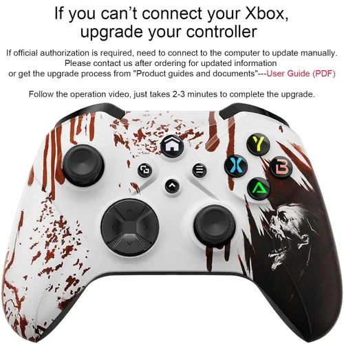 Vista 6 de Need to Upgrade Controller for Xbox Wireless, Custom Game Controller for Xbox One, Xbox Series XS, Xbox One XS, iOS, Android, Steam, Windows PC
