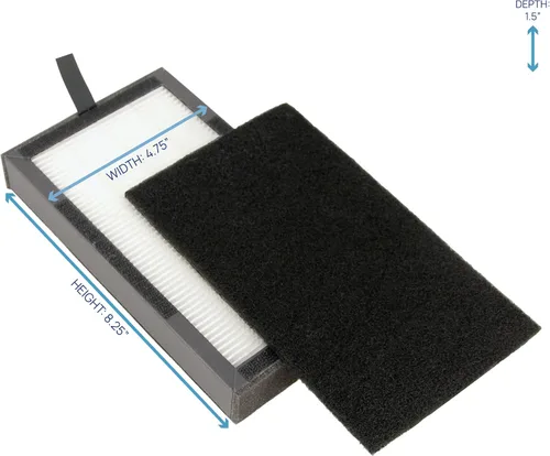Vista 2 de Filtro Bros HEPA Filtro E Reemplazo Para GermGuardian FLT4100 AC4100 AC4175