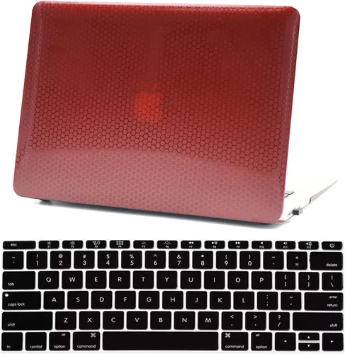Vista 10 de Funda para laptop compatible con MacBook Air de 13 pulgadas, modelo de lanzamiento 2010-2017 A1466 A1369, diseño de puntos redondos elevados, funda