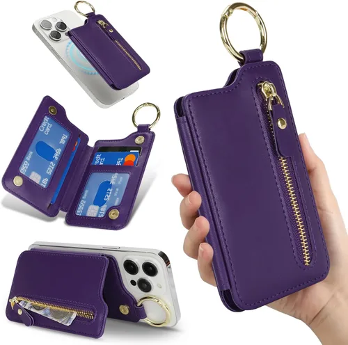 Vista 9 de Havaya Cartera magnética, Azul (no funda para teléfono), Classic