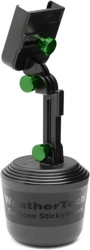 Vista 11 de WeatherTech CupFone, Soporte Universal de Portavasos para Teléfono en Coches – Ajuste Ajustable y Seguro con Acceso Abierto para Carga – Compatible
