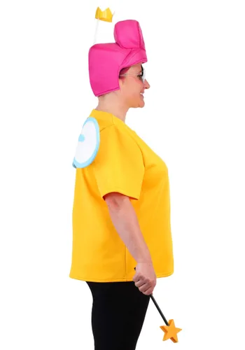 Vista 4 de Disfraz Plus Size de Wanda de The Fairly OddParents para Mujer Multicolor