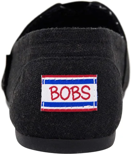 Vista 3 de BOBS de Skechers - mocasines sin agujetas y a la moda para mujer, de felpa, pantuflasmocasines