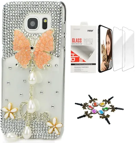 Vista 24 de Bling Case SSSGCDwSPSeries-24 - Funda con diseño 3D hecho a mano, 100 + cristales