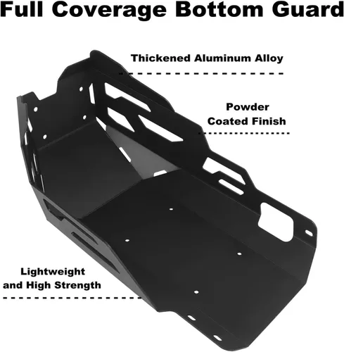 Vista 2 de Worldmotop - Placa de aluminio para motor compatible con Suzuki V-Strom 1050 V Strom 1050 2020 2021 2022 cubierta protectora de marco protector