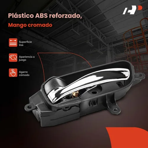 Vista 4 de A-Premium Manija de puerta interior delantera o trasera izquierda del conductor compatible con Nissan Altima 2013-2018, Pathfinder, Armada, Maxima