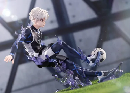 Vista 6 de Bloqueo azul: Figura de PVC a escala 1:7 de Seishiro Nagi