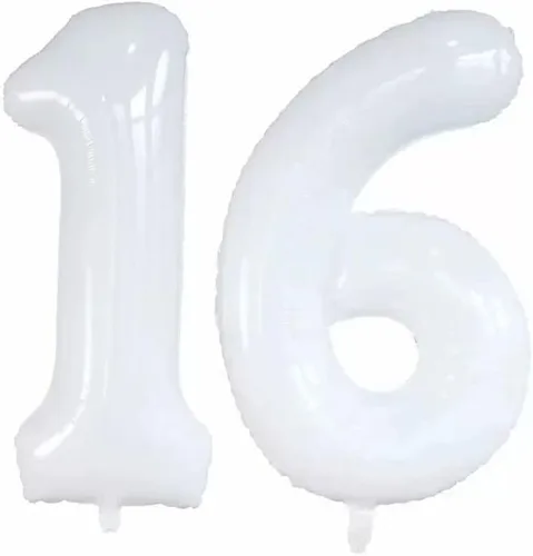Vista 306 de Goer, conjunto de globos de papel aluminio para decoraciones de cumpleaños, globos de las letras de feliz cumpleaños y de números Oro