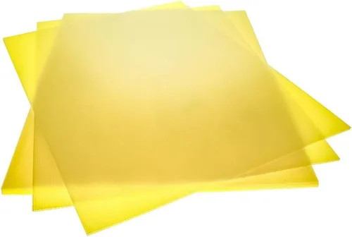 Vista 10 de Tableros de plástico corrugado de alta calidad (personalizable), H Filete Paquete de 2