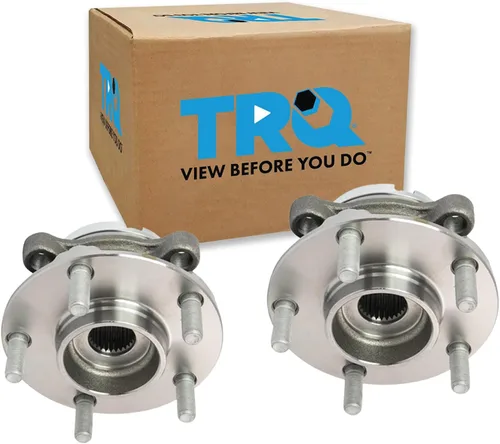 Vista 176 de Conjunto de rodamiento de rueda delantera de 2 piezas y buje TRQ Compatible con Pontiac Solstice 2006-2009 Saturn Sky 2007-2010